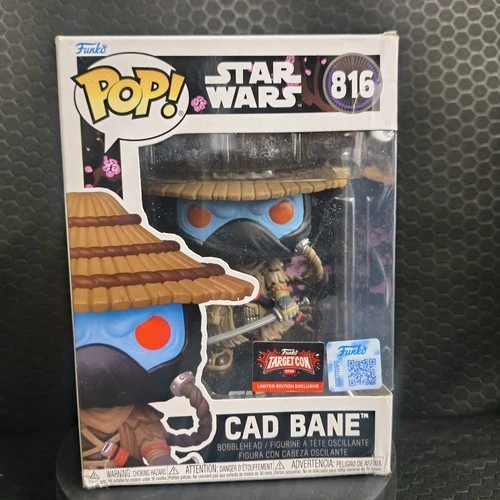 Funko Pop! Vinyl Star Wars Cad Bane #816 TargetCon Exclusive Damaged Box LTD EDN