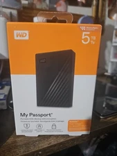 Western Digital My Passport 5TB Portable External Hard Drive - Black