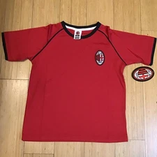 Officially Licensed A C Milan Youth Jersey: Size Small, By Rhinos Inc.New W/ Tag