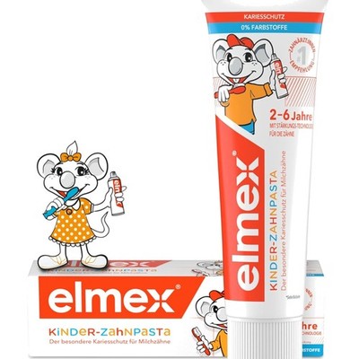 Kinderzahnpasta 2-6 Jahre 50ml   kindgerechte Zahnreinigung für hochwirksamen...