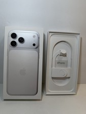 iPhone 17 Pro Max Silver 256GB - Empty Box Only- Excellent Condition