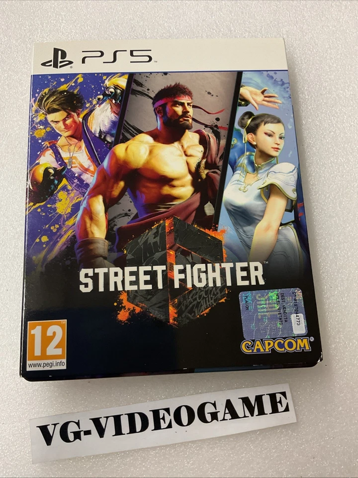 Street Fighter VI 6 Steelbook PS5  Edizione Limitata, foto 1 di 5