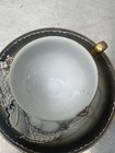 3D Moriage Dragonware Demitasse Cup & Saucer  Has Small Drainage Hole — photo 2