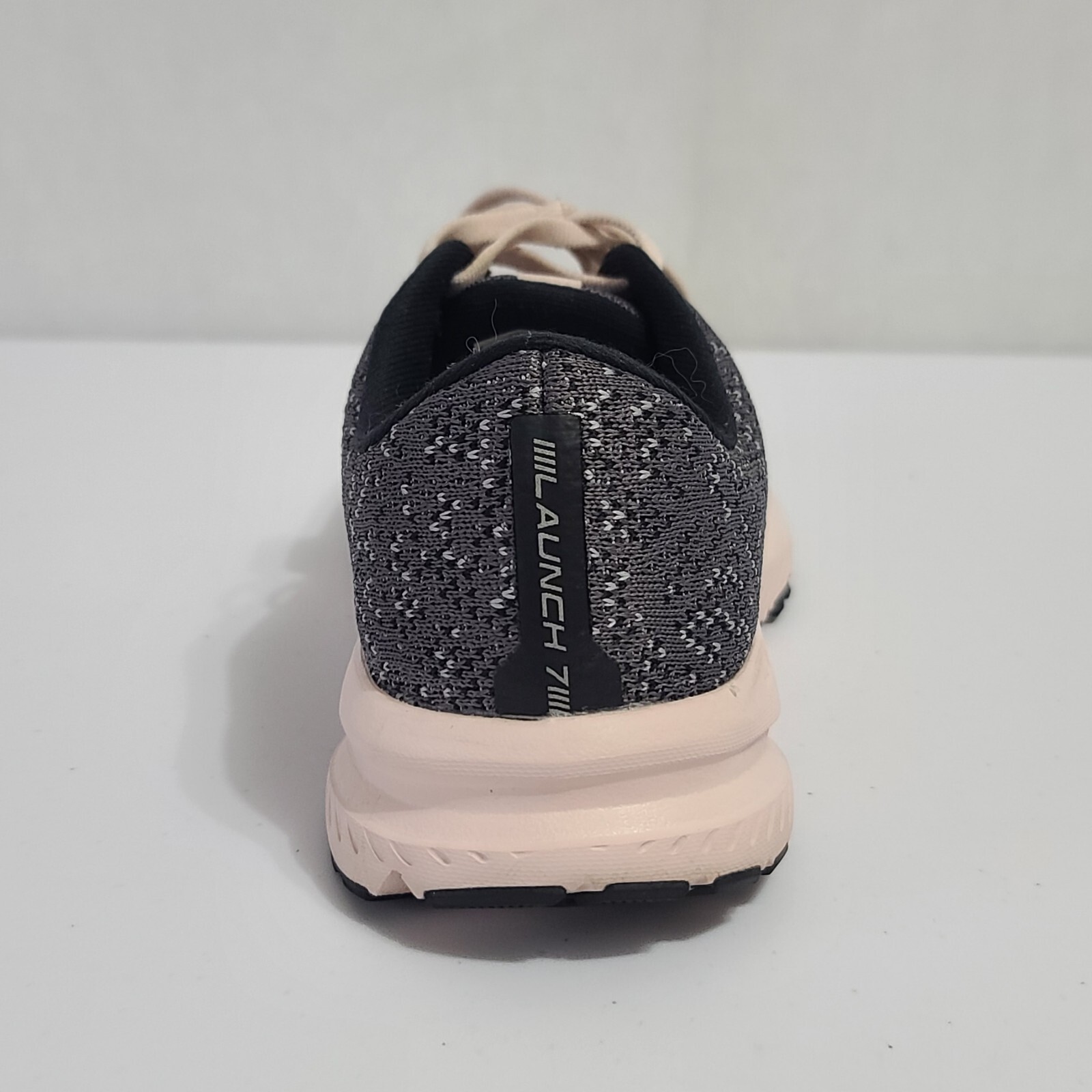 SAOLA Brooks Launch 7 scarpa da corsa SOLO SCARPA DESTRA donna taglia 7 rosa grigio