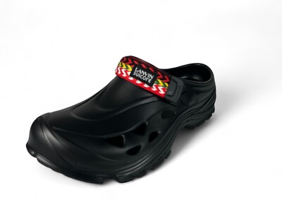 Lanvin Black Rubber Suicoke Men display picture 3