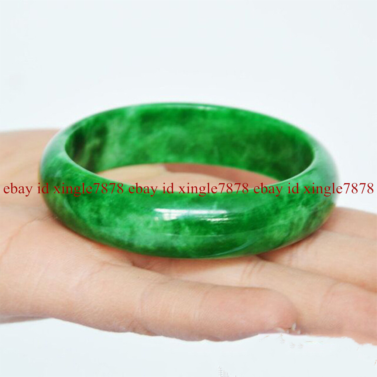 Real Natural Green Jadeite Bracelet Bangle Women Fashion Jade