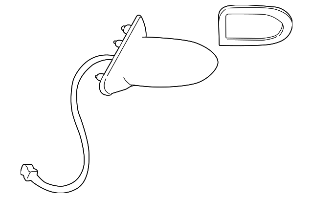 Genuine GM Mirror 25654199