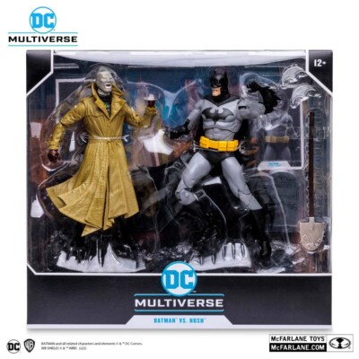 MCFARLANE TOYS: DC COLLECTOR BATMAN VS HUSH - 2 PACK ACTIONFIGUR.