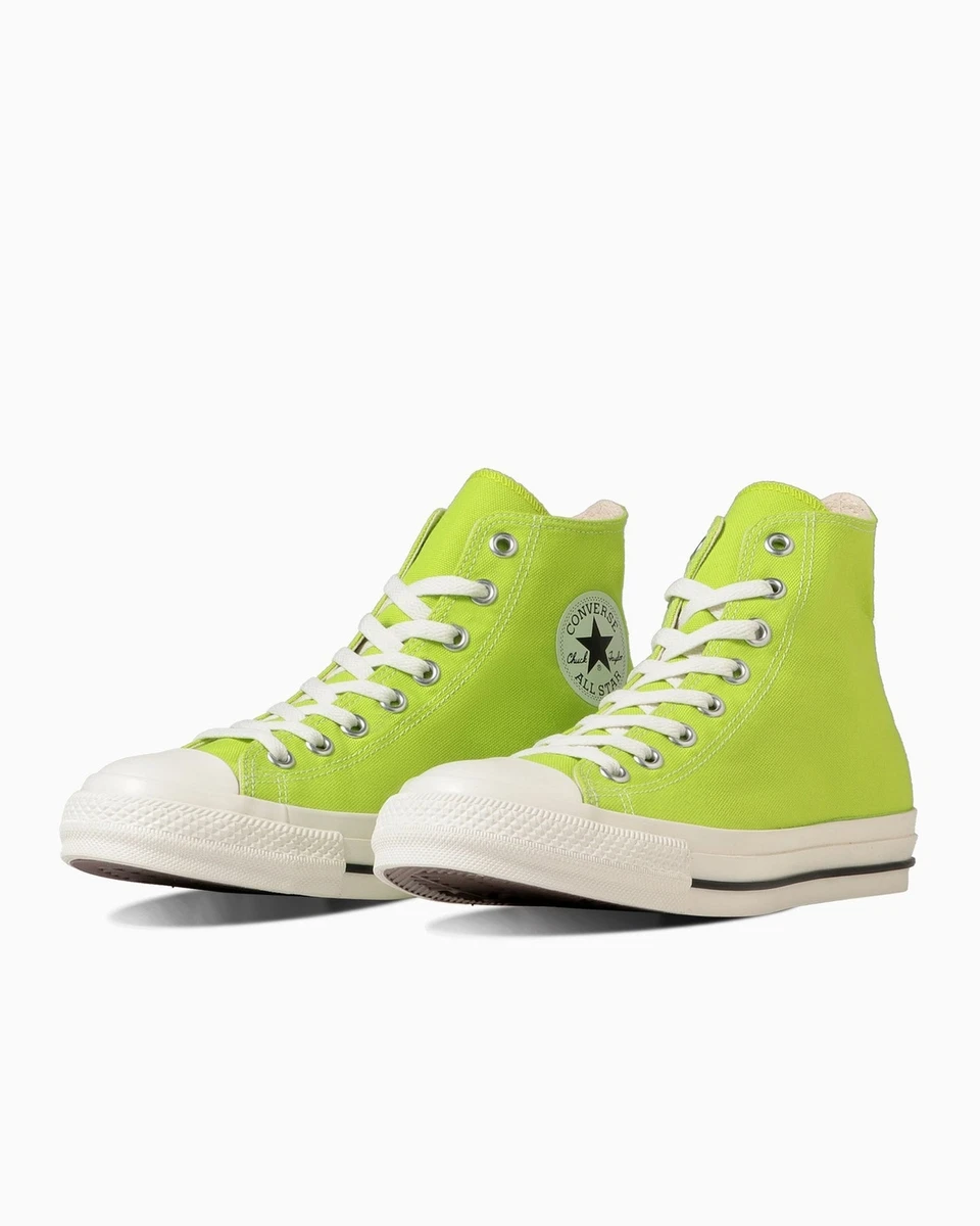 Lime green chuck taylors hotsell