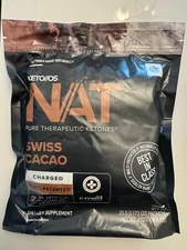 Prüvit Ketones NAT 20 Packets Charged  SWISS CACAO / FREE SHIPPING Exp 03/2026