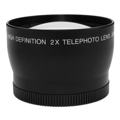 万華鏡 2点 67mm 2.0X Magnification Telephoto Lens HD Magnifier Glass for DSLR