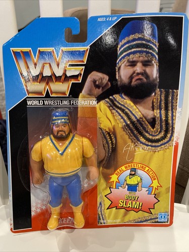 WWF WWE Hasbro Akeem Figure Twin Towers African Dr...