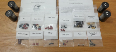 Accuphase E202 Amplifier restoration repair filter capacitor upgrade kit
