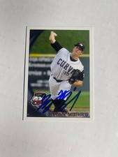 Los Angeles Dodgers BRYAN MORRIS Signed Card