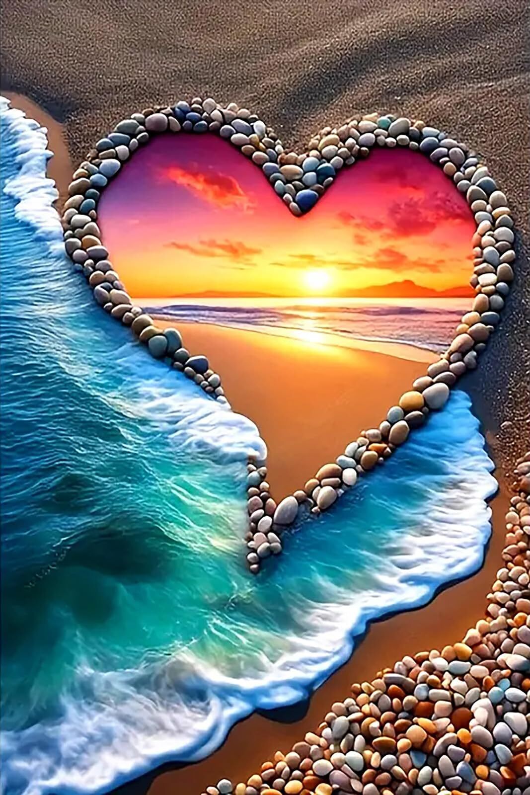 Diamond Art Painting Kits for Adults Sunset 5D Diamond Painting Dots Art Kits...