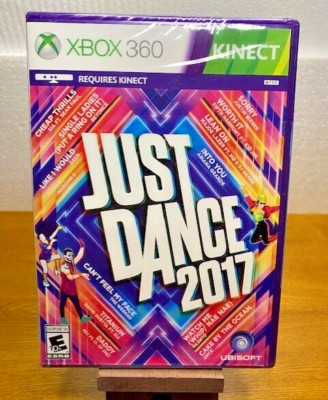 Just Dance 2017 for Kinect/Xbox 360 (2016, Ubisoft) NEW SEALED!