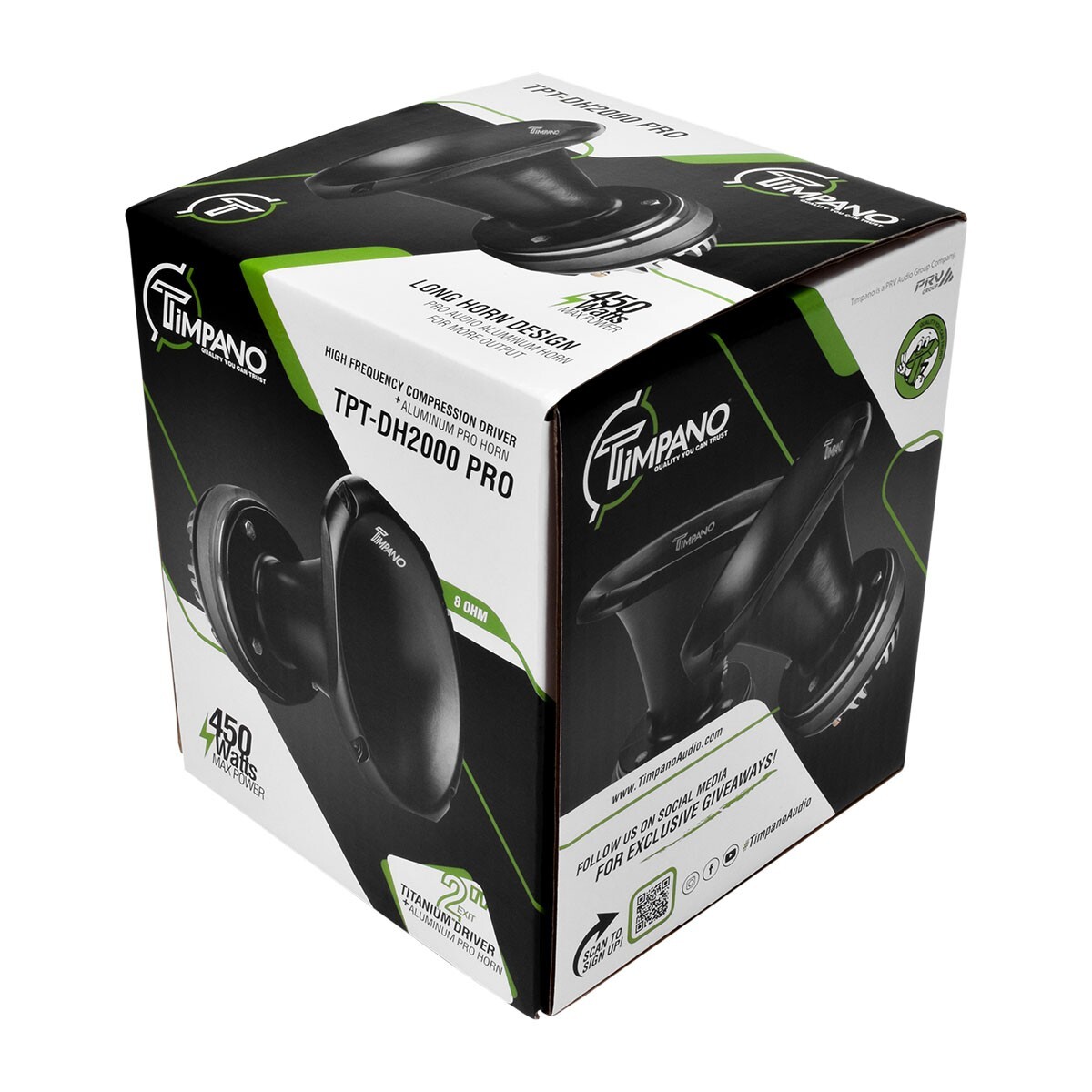 TIMPANO BUNDLE TITANIUM HORN DRIVER TPT-DH2000 PRO + 2X SUPER