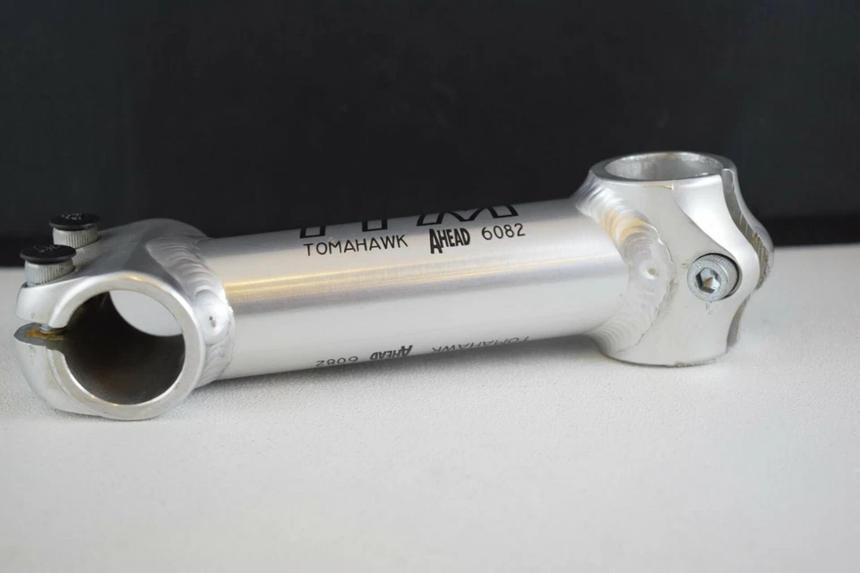 ITM TOMAHAWK AHEAD 6082 THREADLESS STEM 1 1/8 120mm 1990s silver VINTAGE NOS - Image 3 of 4