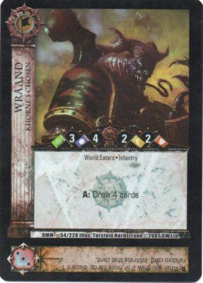 Warhammer 40.000 CCG DARK MILLENIUM / HOPES TWILIGHT einzelne Sammelkarten