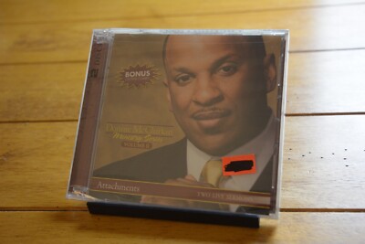 DONNIE MCCLURKIN ''ATTACHMENTS'' AUDIO CD + DVD [NEW] SERMONS 