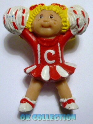 CABBAGE PATCH KIDS Figur PVC 6 cm - CHEERLEADER FOOTBALL (Hong Kong 84) 33