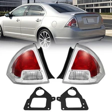 Chrome Tail Lights For Ford Fusion 2006 2007 2008 2009 Left Right Brake Lamp
