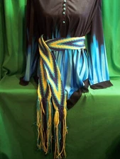 Cherokee Finger Woven Dance Sash - Spectacular!