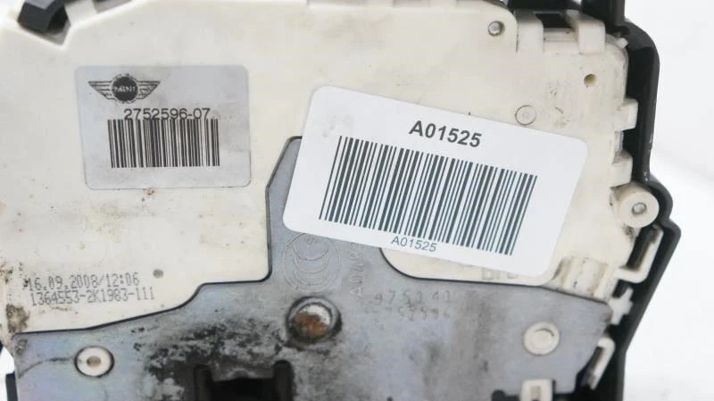 Mini Cooper 2009 pasajero delantero derecho cerradura pestillo actuador 2752596-07 fabricante de equipos originales Foto 2 de 4