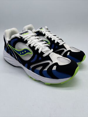 Saucony Grid Azura 2000 QS x Bodega Blue Lime 2020 S70489-1 Men's