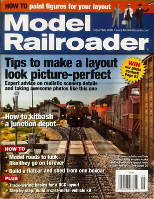 Model Railroader Magazin 09-2009 USA, Tips to make a Layout look picture-perfect