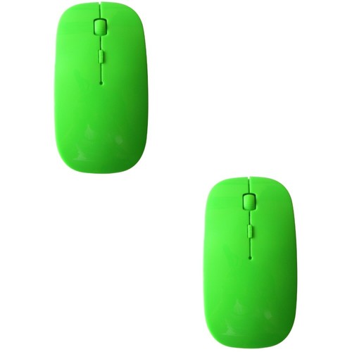 2pcs Ultra Thin Slim Mini 2.4GHz 1200 DPI USB Wireless Optical Mouse Mice - Picture 6 of 12