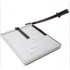 Paper Trimmer 18" x 15" Guillotine Blade Paper Cutter Multiuse for Home & Office