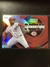 2022 Topps Update Hunter Greene Rookie Generation Now Foil RC #GN-64 Reds PWE
