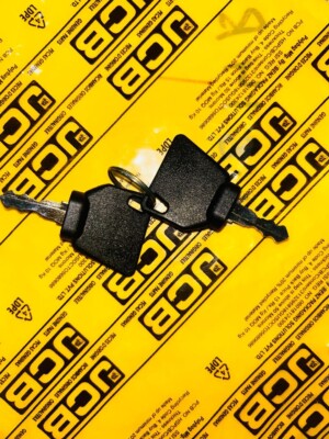 JCB Parti - Originale Accensione Chiave 2 Pz. (Parte N° 701/45501 - Foto 8