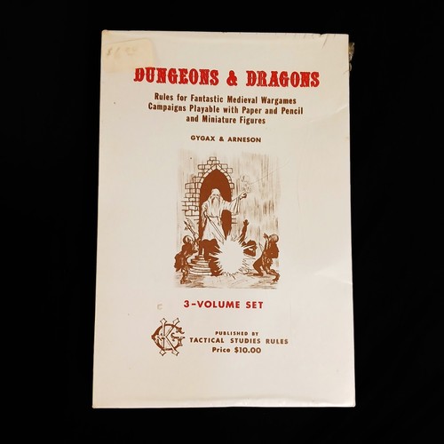 RARE - Dungeons & Dragons 1975  White Box Set - SEALED SHRINK - 4th Print - TSR - Picture 2 of 12