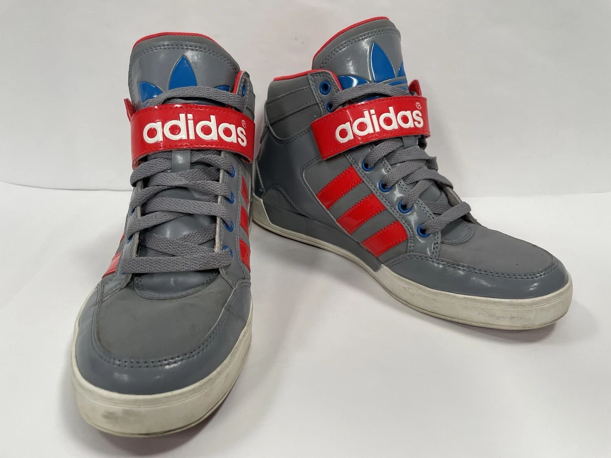 mangel spørgeskema Trafikprop Adidas Old School Trainers G99468 High Top Hook &amp; Loop Strap Size 7  Mens | eBay