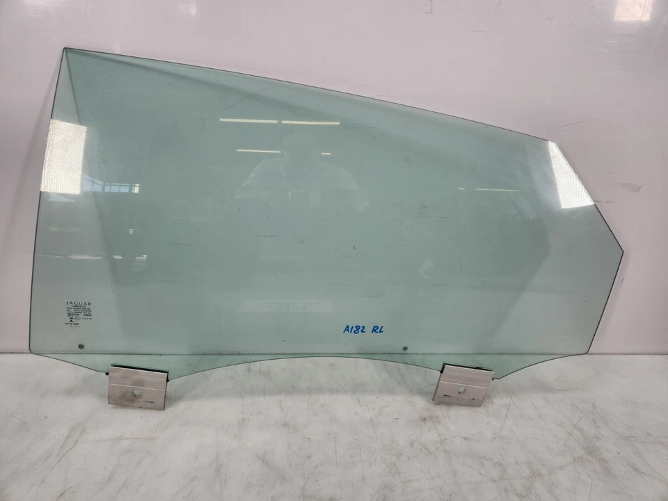 ✅ 10-19 OEM Jaguar XJ XJR XJR575 Puerta trasera izquierda lado del conductor Ventana Vidrio Foto 2 de 4