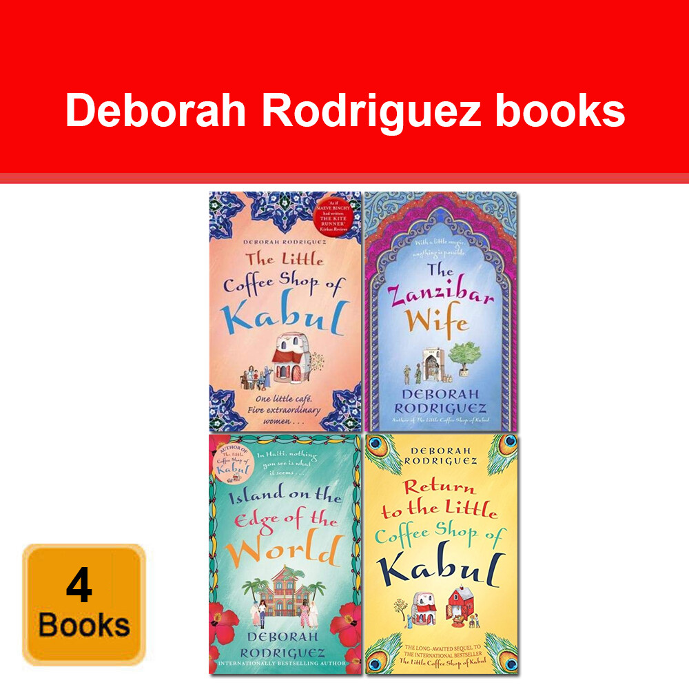 Deborah Rodriguez 4 books collection set Island on the Edge of the World
