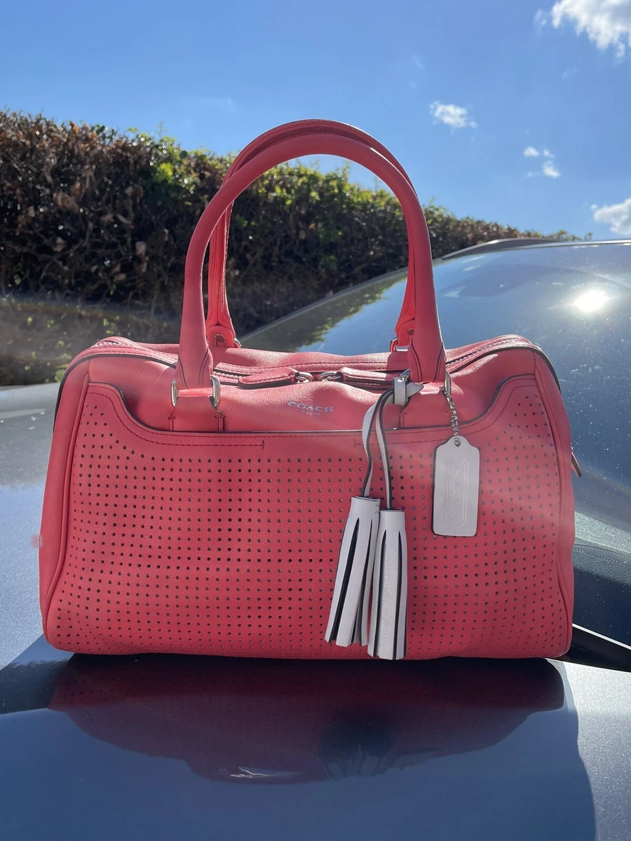 Pink neon cheap purse