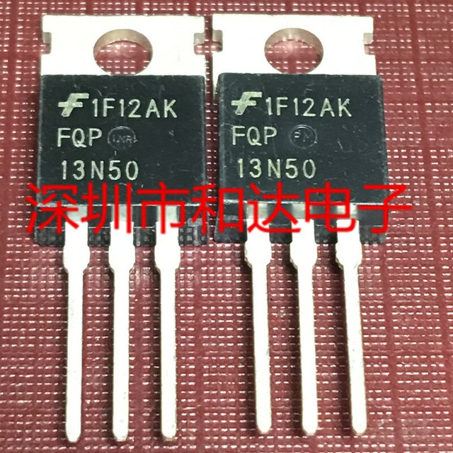 10 x FQP13N50 13N50 N-Channel QFET MOSFET TO-220 500V 13A | eBay