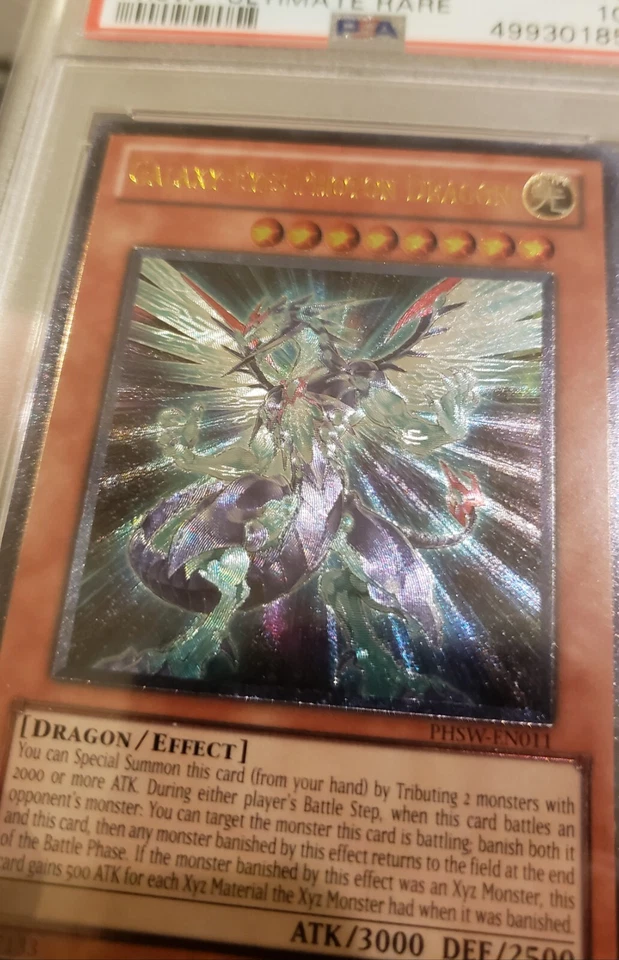 PSA 10 Gem Mint Galaxy Eyes-Photon Dragon Ultimate Rare - Photon Shockwave EN011 - Image 2 of 3