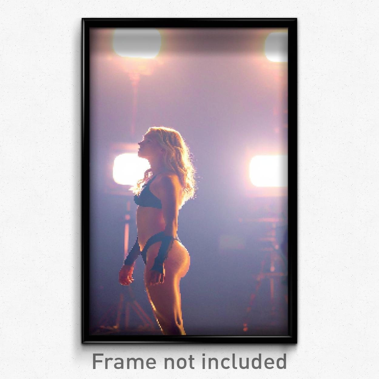 Pixel Art Poster 8 Bit Psychedelic Trippy Video Game Print Tremendous Body