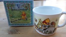 Royal Doulton Winnie The Pooh Christening China Mug Collectable Collection