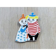 Imán de nevera Moomin, Mymble e imán de madera demasiado complicado, Finlandia coleccionable