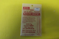 N Scale Micro-Train Couplers  TAP(00-090) & DRILL (56 / 62) #1059  /  988-00-121