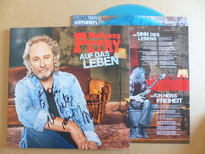 WOLFGANG PETRY Autograph Signed on ''ON LIFE'' Record Vinyl LP