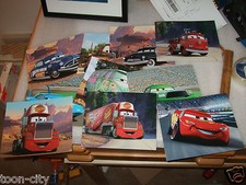 Disney Pixar CARS Lighting McQueen Mater Doc Hudson Sally Mack Red Sheriff