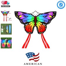 Butterfly Kites for Kids and Adults, Easy to Fly Large Single Line Kite for B...