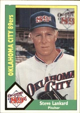 Steve Lankard 1990 CMC Oklahoma City 89ers #2 RC FREE SHIPPING AutographDen