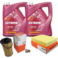 MAHLE Inspektionspaket 10L MANNOL 5W-40 Extreme f�r BMW 7er 740i iL 735i 5er
